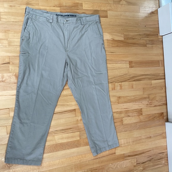 Men’s Duluth Trading Relaxed Fit Flex Ballroom Khakis 44 x 30 - Picture 3 of 8
